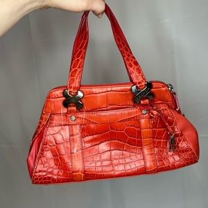 Escada leather handbag